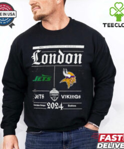 New York Jets vs Minnesota Vikings NFL International Series London 2024 logo hoodie, sweater, longsleeve, shirt v-neck, t-shirt