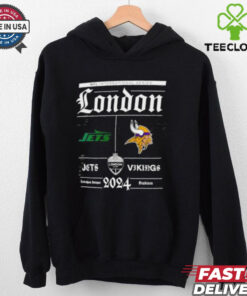 New York Jets vs Minnesota Vikings NFL International Series London 2024 logo hoodie, sweater, longsleeve, shirt v-neck, t-shirt