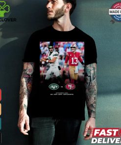 New York Jets vs San Francisco 49ers september 9 2024 shirt