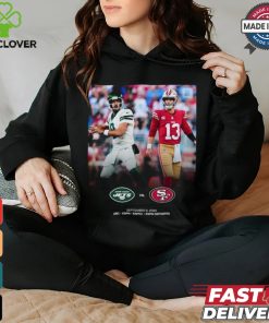 New York Jets vs San Francisco 49ers september 9 2024 shirt