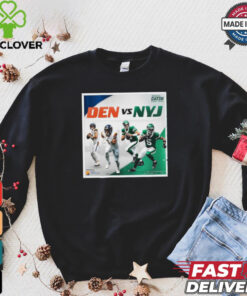 New York Jets vs. Denver Broncos 2024 NFL Week 4 Crucial Catch Matchup T Shirt