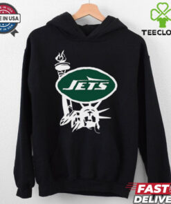 New York Jets x Aleali May Black T Shirts