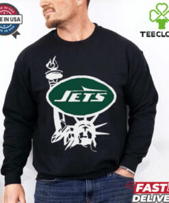 New York Jets x Aleali May Black T Shirts 3 New York Jets x Aleali May Black T Shirts