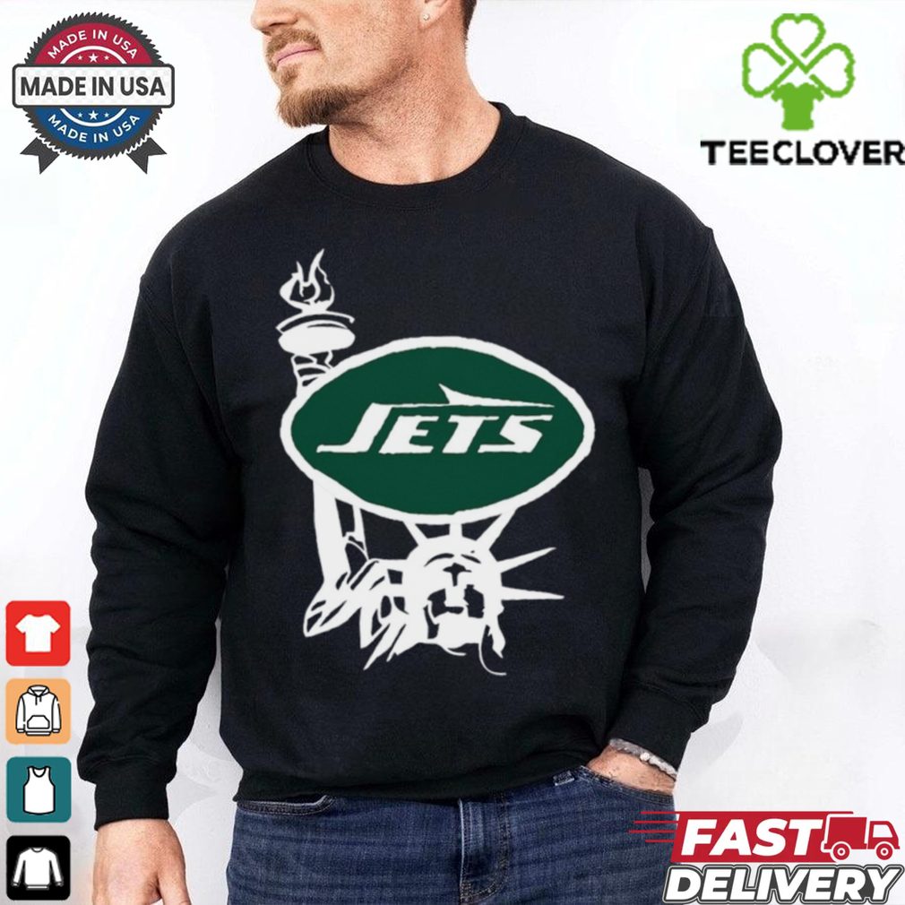 New York Jets x Aleali May Black T Shirts New York Jets x Aleali May Black T Shirts