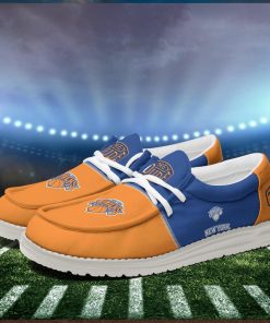 New York Knicks 2024 Personalized Hey Dude Shoes