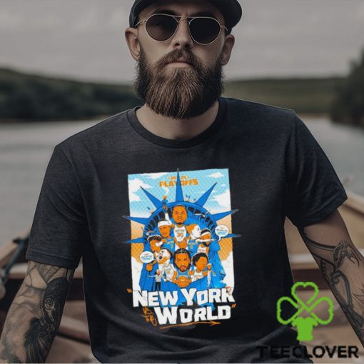 New York Knicks 2024 playoffs New York vs the world NY state of grind shirt