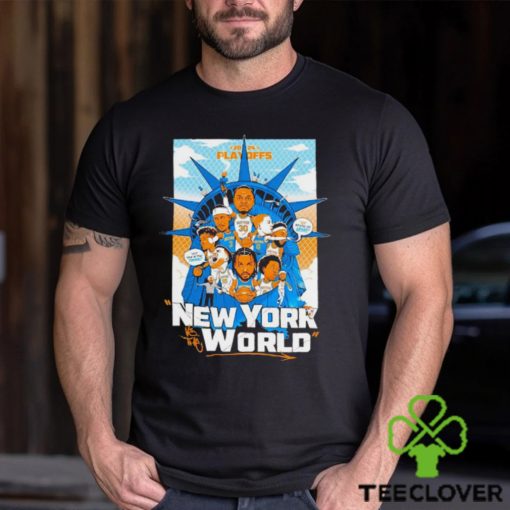 New York Knicks 2024 playoffs New York vs the world NY state of grind shirt