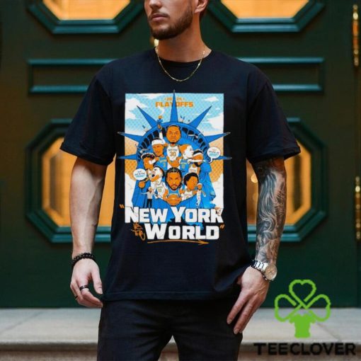 New York Knicks 2024 playoffs New York vs the world NY state of grind shirt