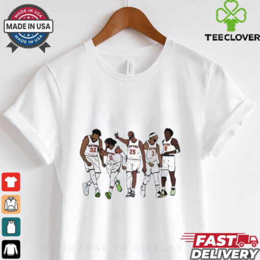 New York Knicks 5 great players shirt