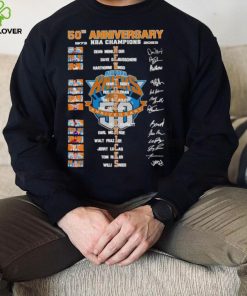 New York Knicks 50th anniversary 1973 2023 NBA Champions signatures hoodie, sweater, longsleeve, shirt v-neck, t-shirt