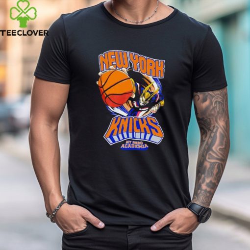 New York Knicks And My Hero Academia All Might Smash Shirts