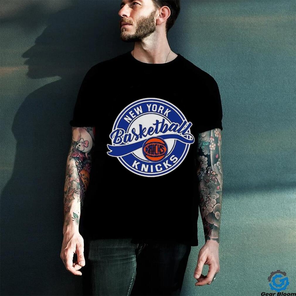 New York Knicks Circle Basketball Shirt New York Knicks Circle Basketball Shirt