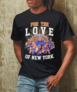 New York Knicks For The Love Of New York Signatures Shirt