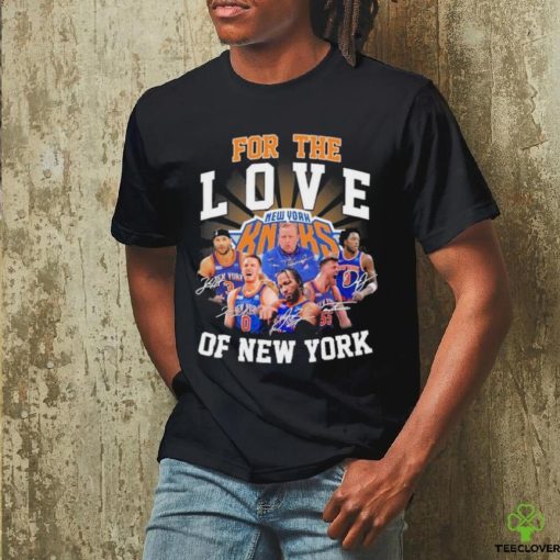 New York Knicks For The Love Of New York Signatures Shirt