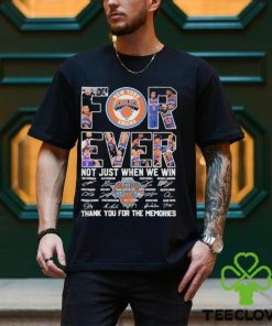 New York Knicks Forever Fan 2024 Signatures Shirt