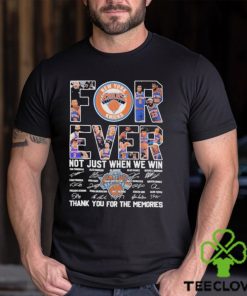 New York Knicks Forever Fan 2024 Signatures Shirt