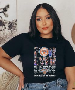 New York Knicks Forever Not Just When We Win 2024 Thank You For The Memories Signatures Shirt