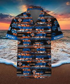 New York Knicks Hawaii Set Pattern Vintage 3D Hawaiian Shirt And Shorts