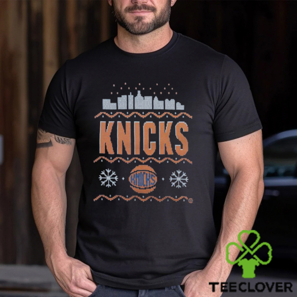 New York Knicks Holiday Ugly Christmas Shirt New York Knicks Holiday Ugly Christmas Shirt