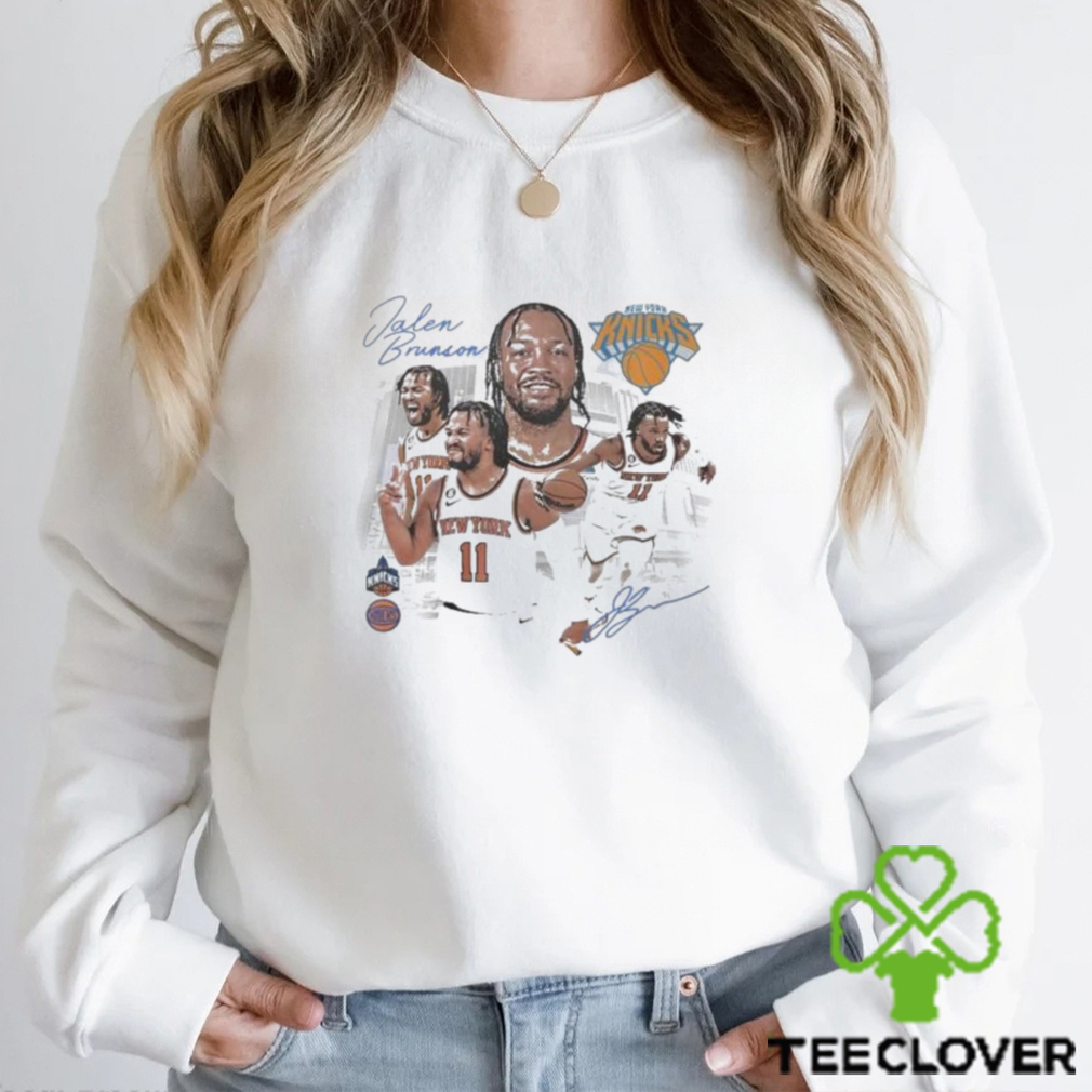 New York Knicks Jalen Brunson The True Star Fan Signatures shirt New York Knicks Jalen Brunson The True Star Fan Signatures shirt