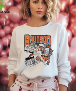 New York Knicks Jalen Brunson bus accident shirt