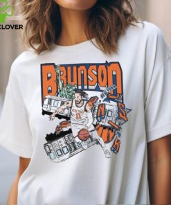 New York Knicks Jalen Brunson bus accident shirt