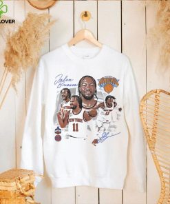 New York Knicks Jalen Brunson graphic signature hoodie, sweater, longsleeve, shirt v-neck, t-shirt