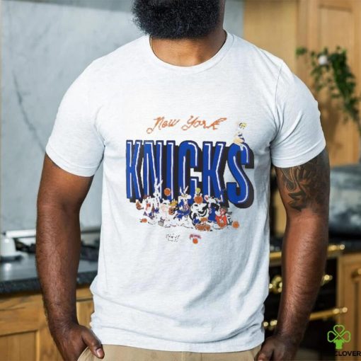 New York Knicks Looney Tunes All Character Graphic T Shirt