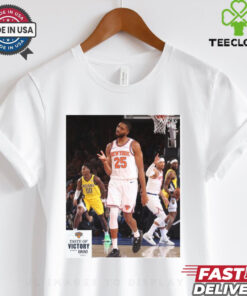 New York Knicks Mikal Bridges #25 Taste Of Victory Poster t shirt