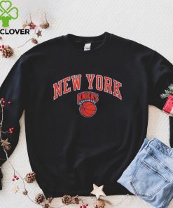 New York Knicks Mitchell & Ness Hardwood Classics There and Back Pullover Shirt