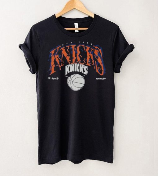 New York Knicks NBA Suga Glitch T Shirt