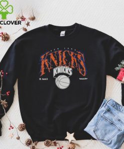 New York Knicks NBA Suga Glitch T Shirt