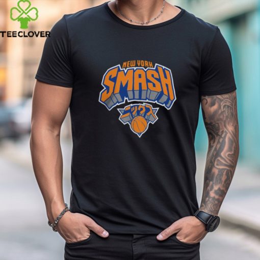 New York Knicks NBA x My Hero Academia All Might Smash T Shirt