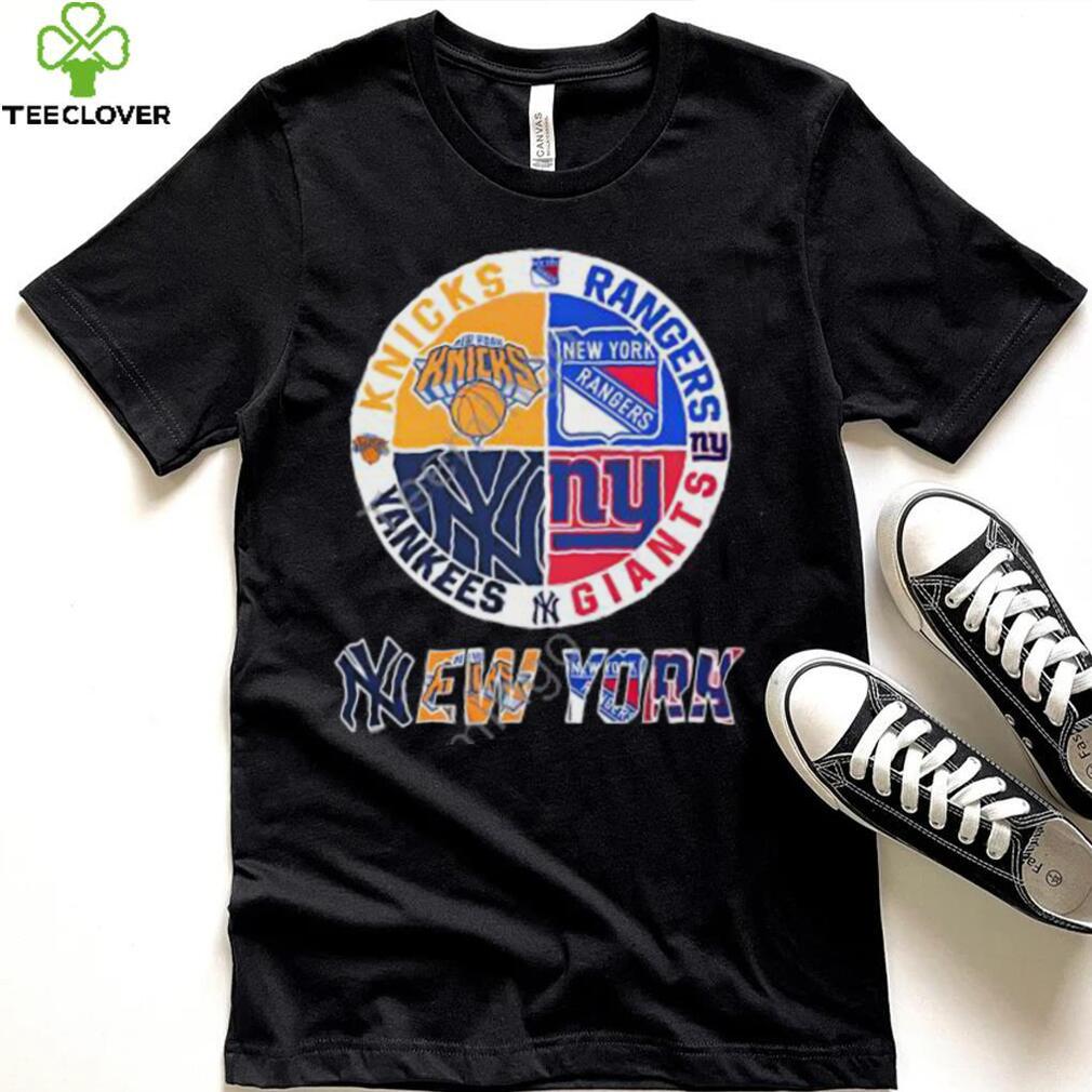 New York Yankees Giants Rangers And Knicks 2023 T-shirt,Sweater