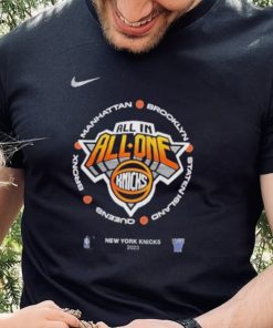 New York Knicks Nike Youth 2023 NBA Playoffs Mantra T Shirt