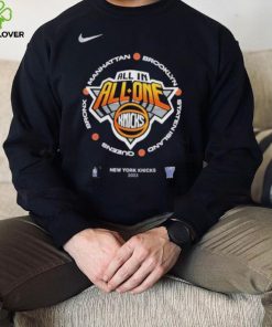 New York Knicks Nike Youth 2023 NBA Playoffs Mantra T Shirt