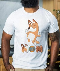 New York Knicks Smiling Dancing Bluey Mom shirt