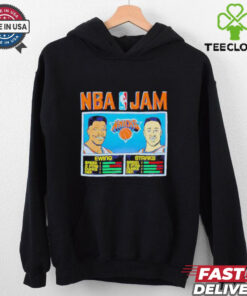 New York Knicks Starks And Ewing NBA Jam T Shirts