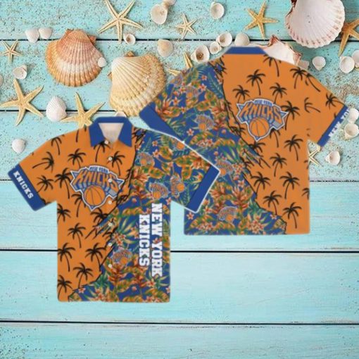 New York Knicks Tropical Hawaiian Shirt