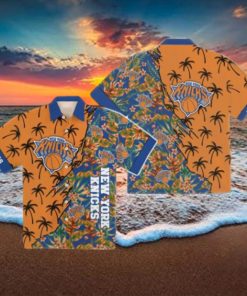 New York Knicks Tropical Hawaiian Shirt