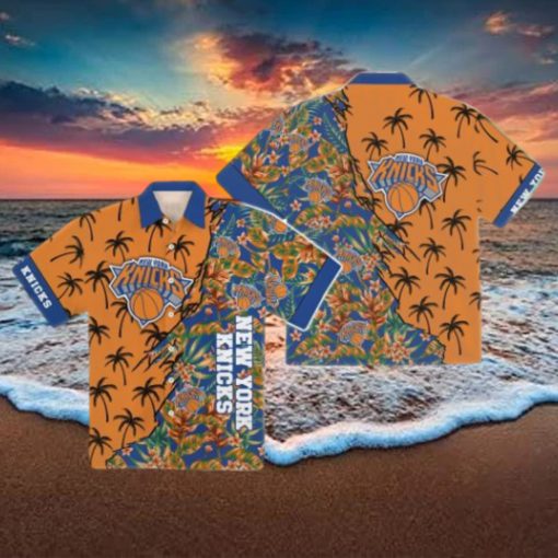 New York Knicks Tropical Hawaiian Shirt