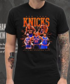 New York Knicks all time starting five hoodie, sweater, longsleeve, shirt v-neck, t-shirt