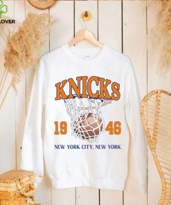 New York Knicks basketball est 1946 New York city NY logo hoodie, sweater, longsleeve, shirt v-neck, t-shirt