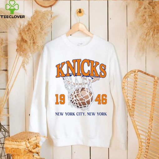 New York Knicks basketball est 1946 New York city NY logo hoodie, sweater, longsleeve, shirt v-neck, t-shirt