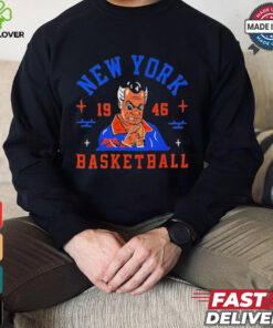 New York Knicks coach Tom Thibodeau New York basketball 1946 shirt
