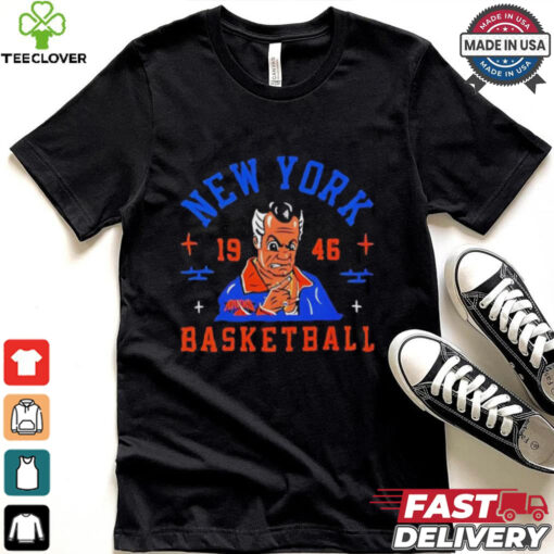 New York Knicks coach Tom Thibodeau New York basketball 1946 shirt