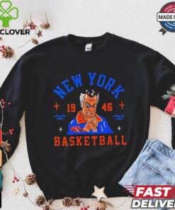 New York Knicks coach Tom Thibodeau New York basketball 1946 shirt