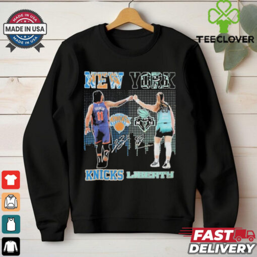 New York Knicks x New York Liberty Signature Shirt