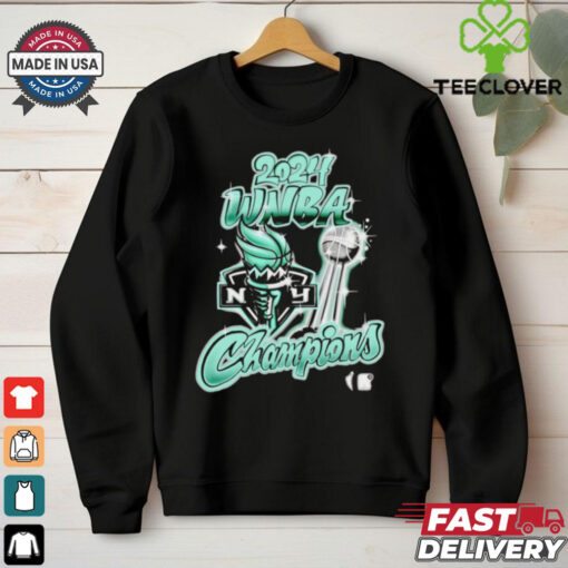 New York Liberty 2024 WNBA Champions trophy hoodie, sweater, longsleeve, shirt v-neck, t-shirt