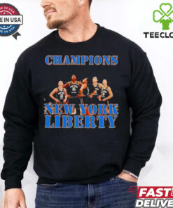 New York Liberty Champions 2024 photo shirt